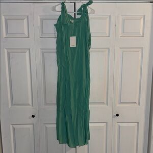 Andree Green Maxi Dress